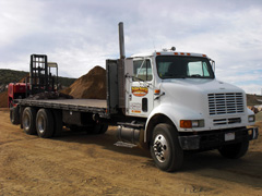 Bob Tail Dump Truck
